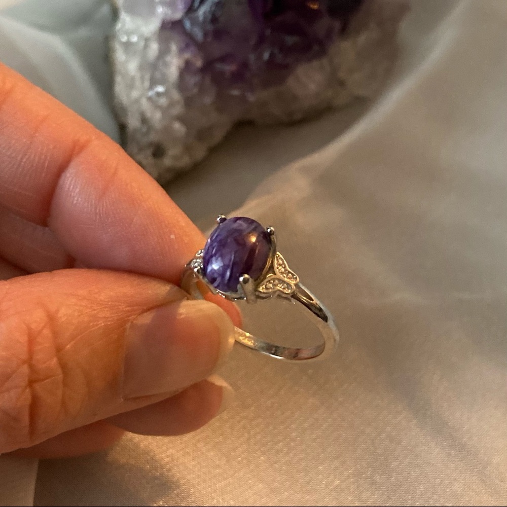 Charoite Rings - Picture 4 of 10